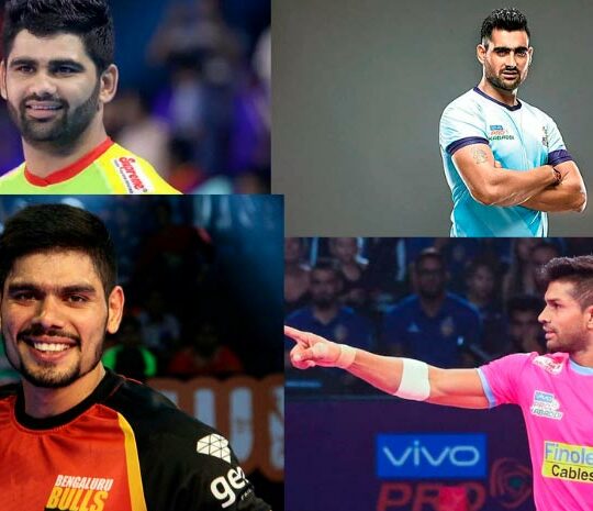A brief overview of the number of players in Kabaddi