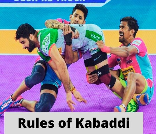 The rules of Kabaddi you must know about